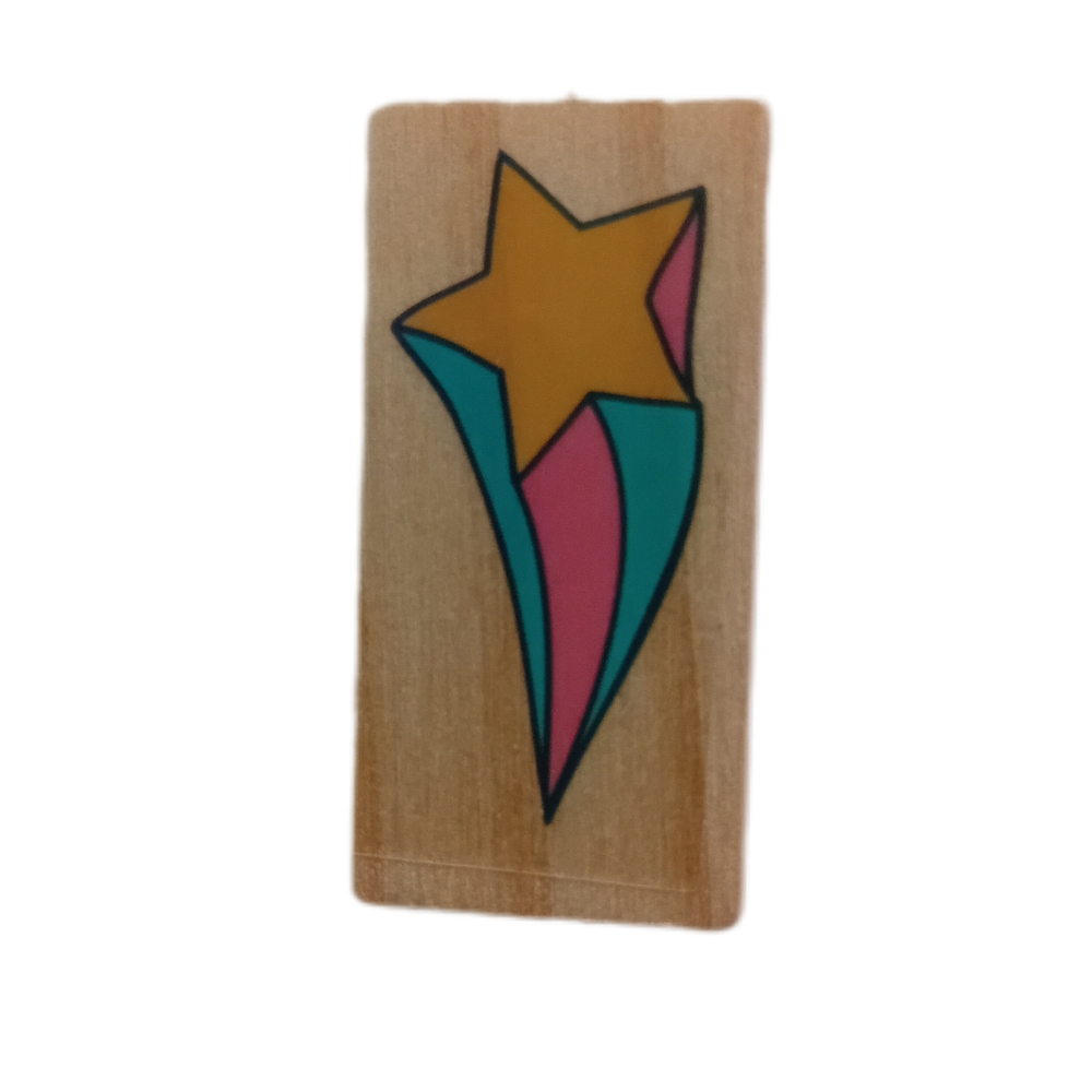 Wooden Decor with Star Design